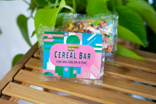 Redhead Hemp Delta-9 Cereal Bars