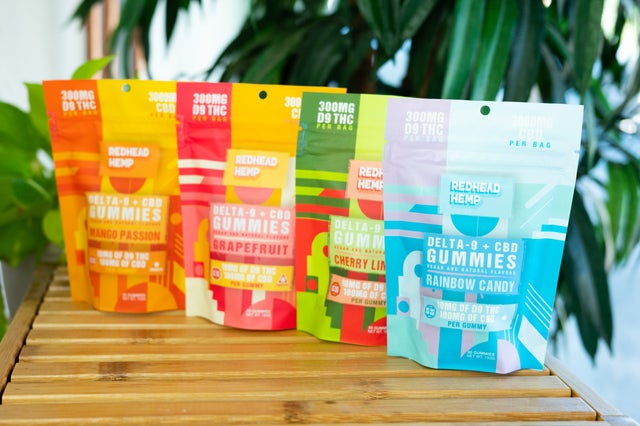 Redhead Hemp Delta-9 + CBD Gummies