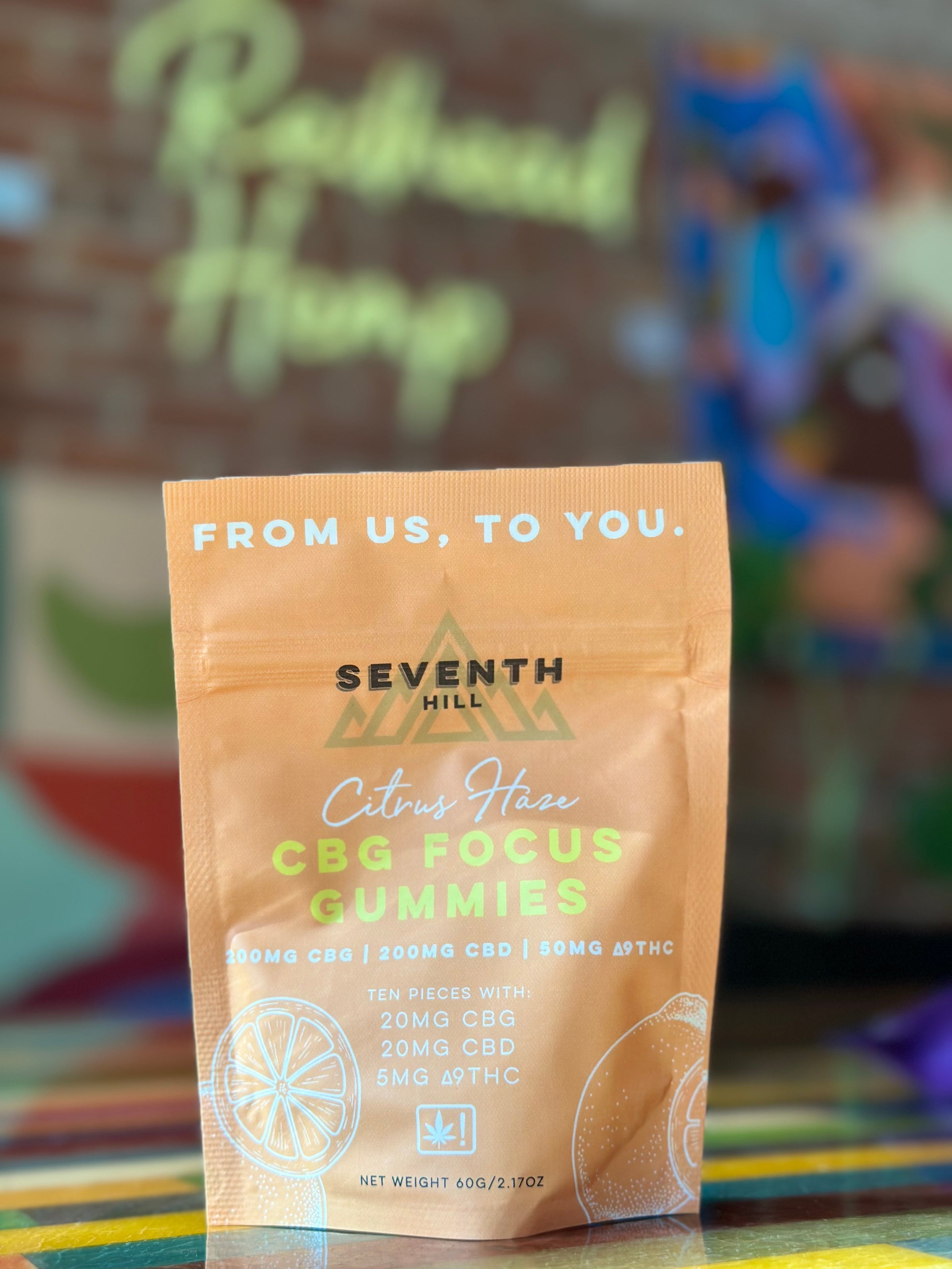 Seventh Hill CBG Focus Gummies